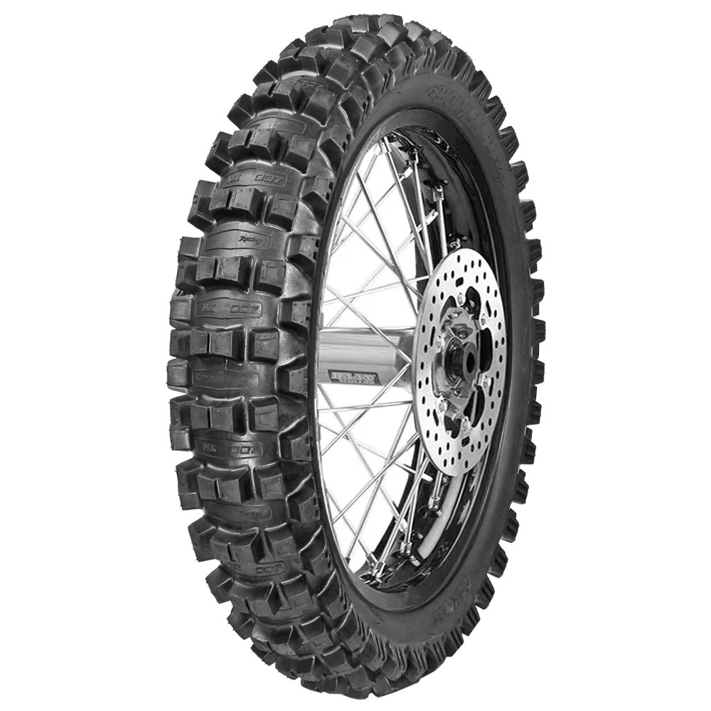Pneu Borilli Aro 12 MX 007 Medium SOFT 80/100-12 40M TT Moto Traseiro