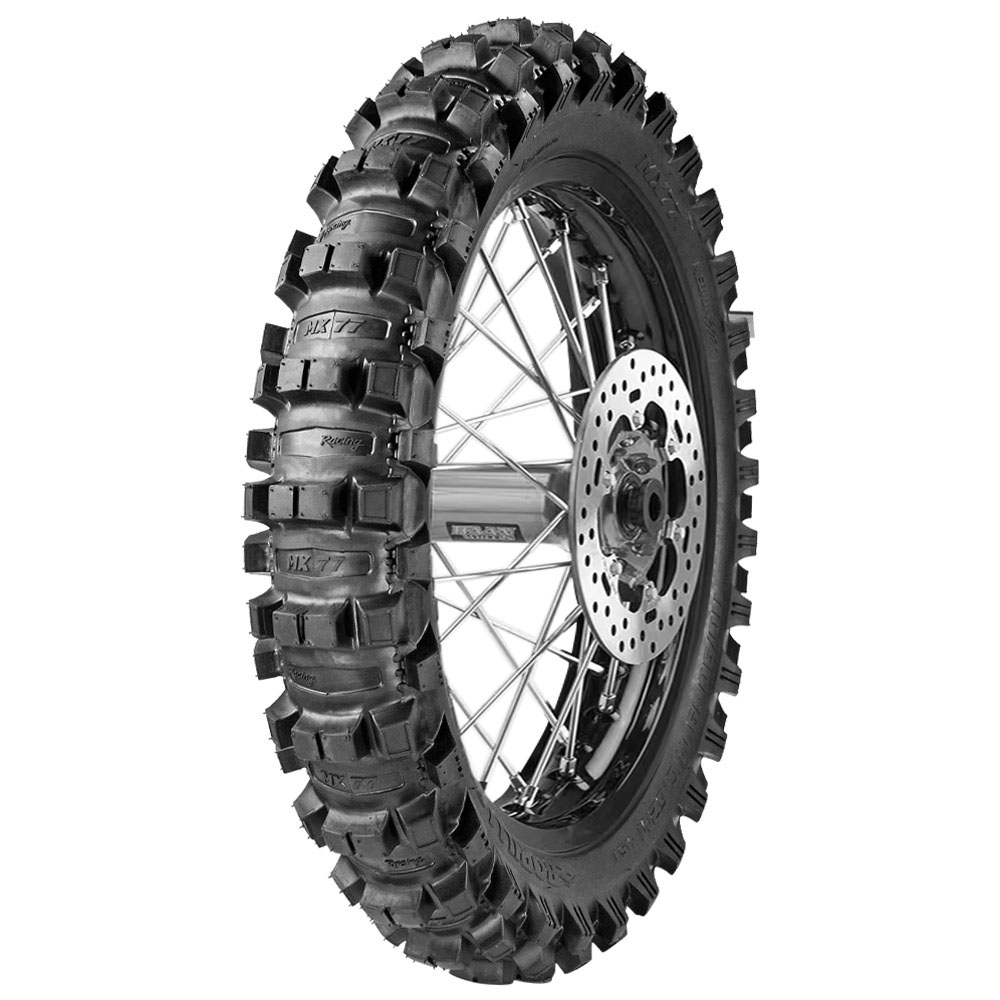 Pneu Borilli Aro 19 MX 77 Medium SOFT 110/90-19 62M TT Moto Traseiro