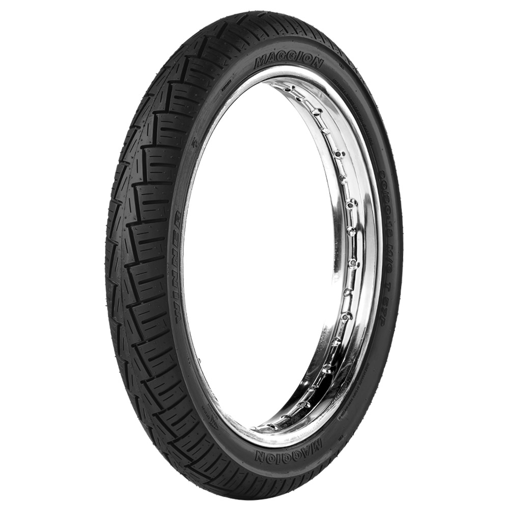Pneu Maggion Aro 18 Winner 90/90R18 (90/90-18) 57P TL/TT Moto Traseiro