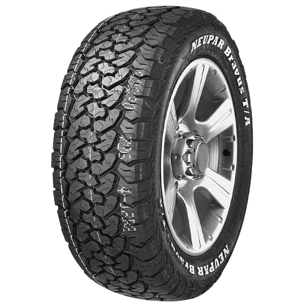 Pneu Neupar Aro 15 Bravus T/A All Terrain 205/70R15 96/93T 6L (Letra Branca)